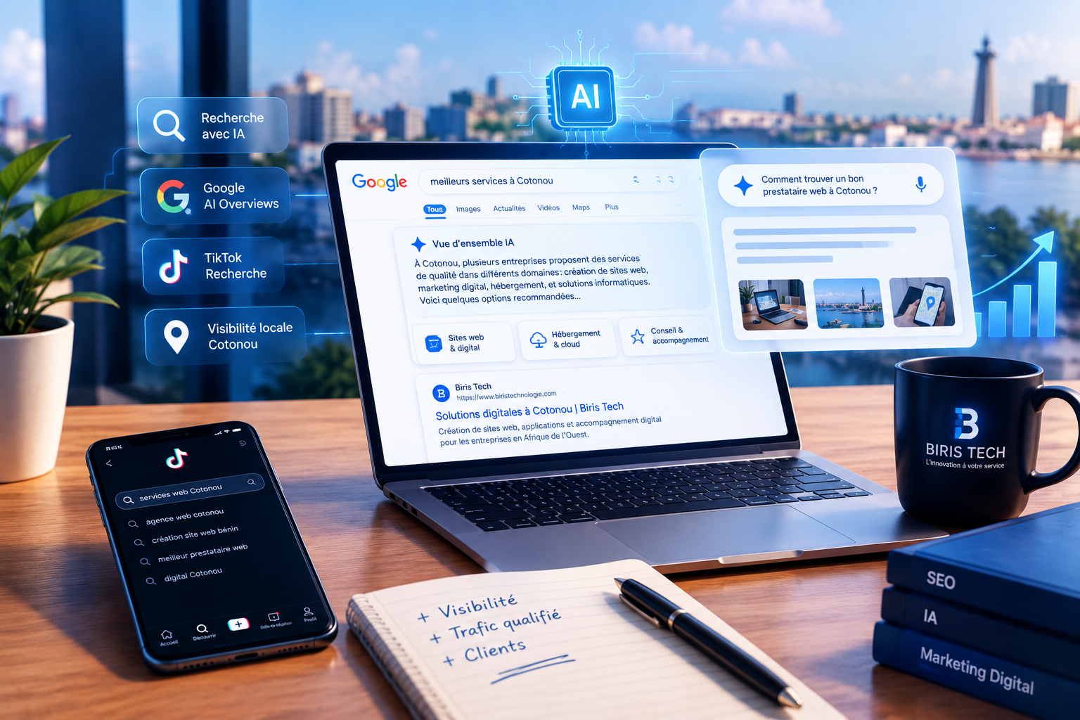 IA et SEO : comment adapter la visibilité de votre entreprise